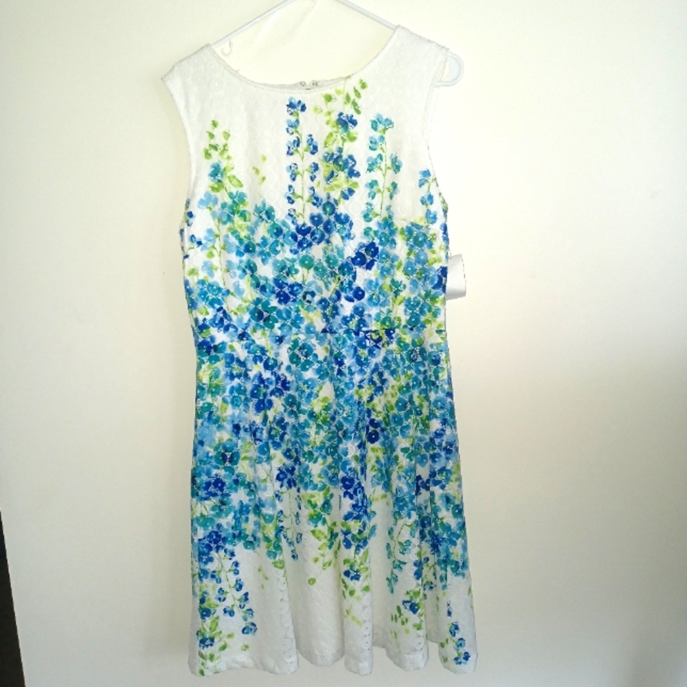 Spring floral dress